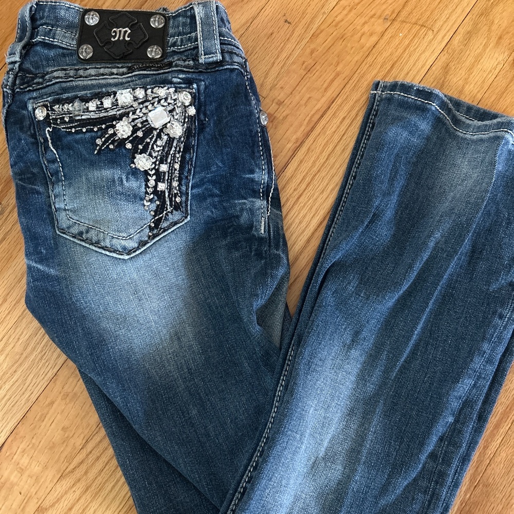Miss Me Boot cut Jeans size 27